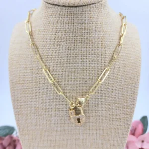 Collar baño de oro