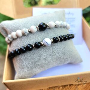 pulsera para compartir pulsera pareja pulsera distancia pulsera piedra