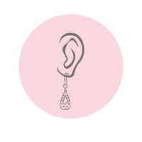 aros pendientes en local tienda online de accesorios chile